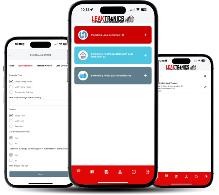 leaktronics app