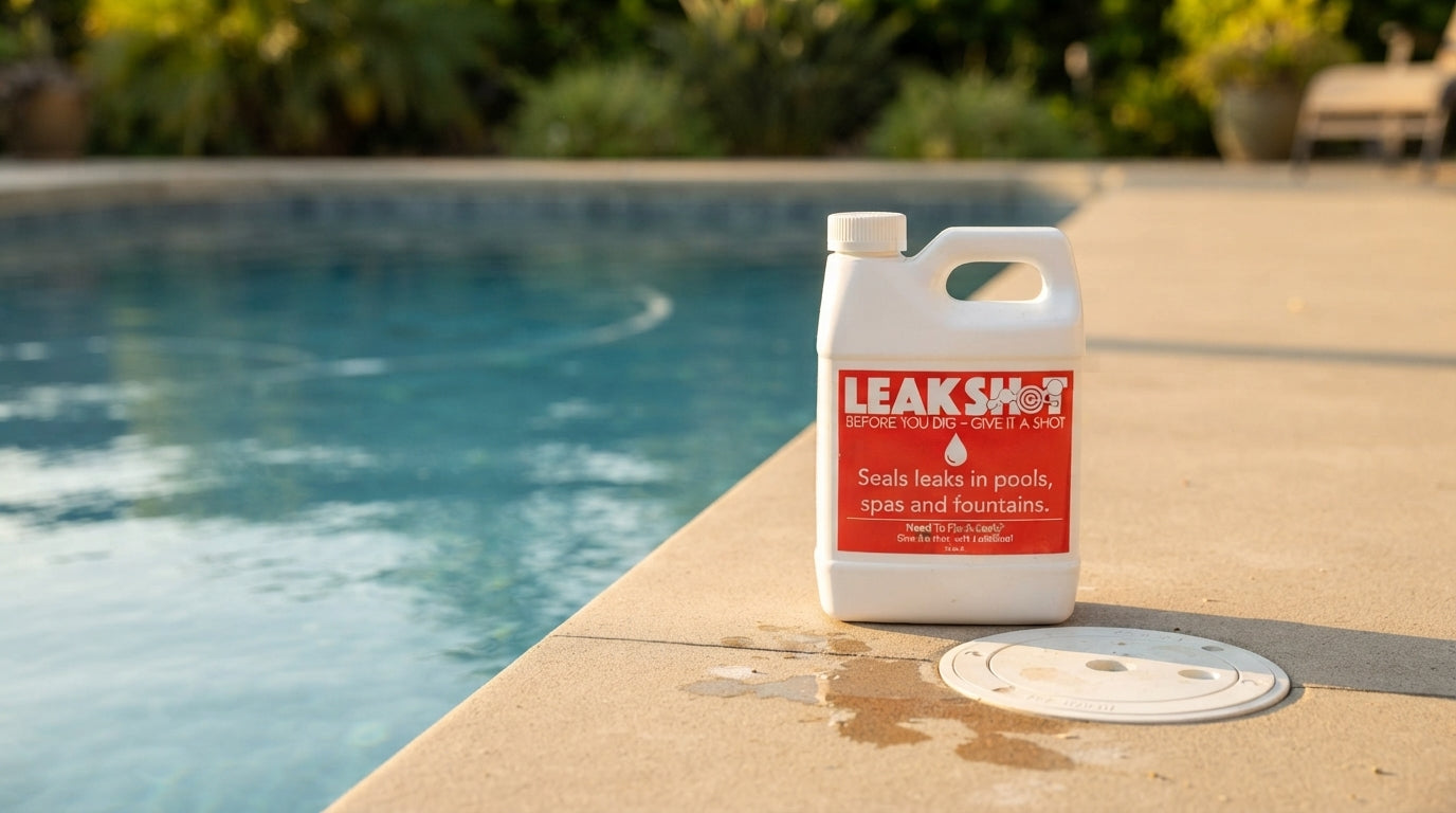 LeakShot: The Pool Leak Sealer That Stops Leaks in 24 Hours